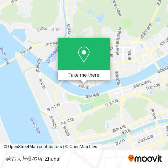 蒙古大营横琴店 map