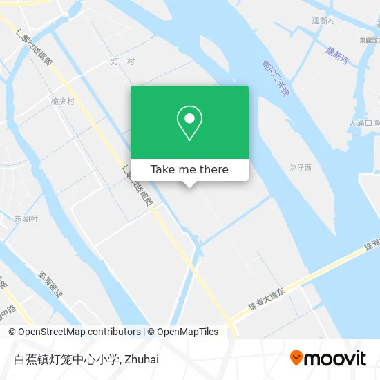 白蕉镇灯笼中心小学 map
