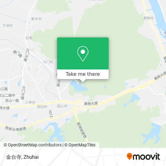 金台寺 map