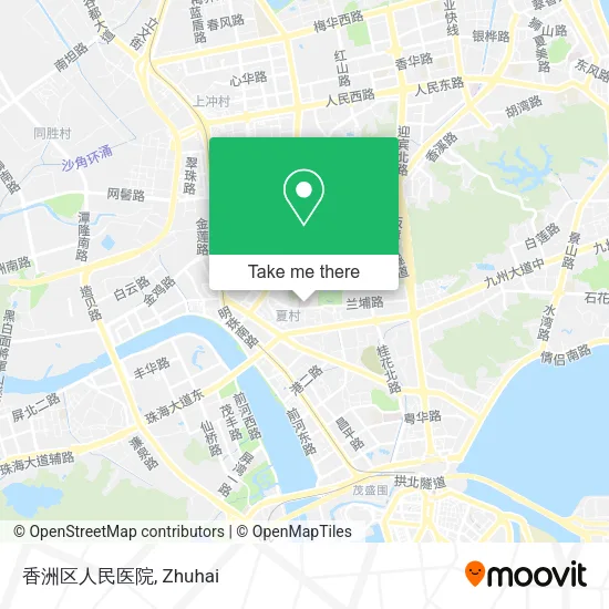 香洲区人民医院 map