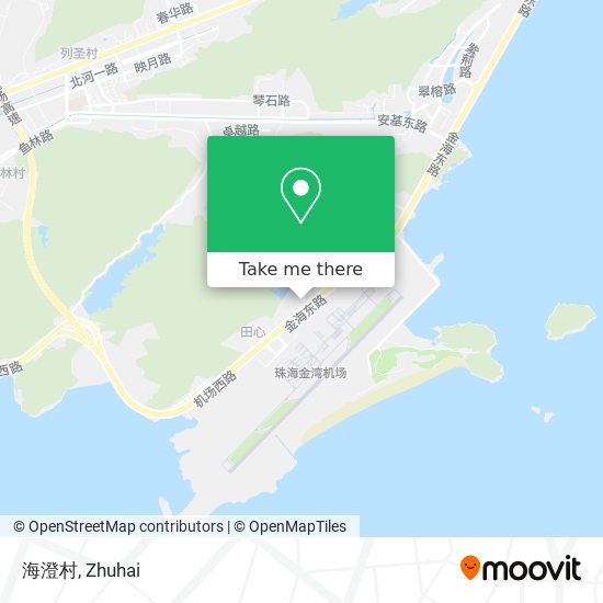 海澄村 map