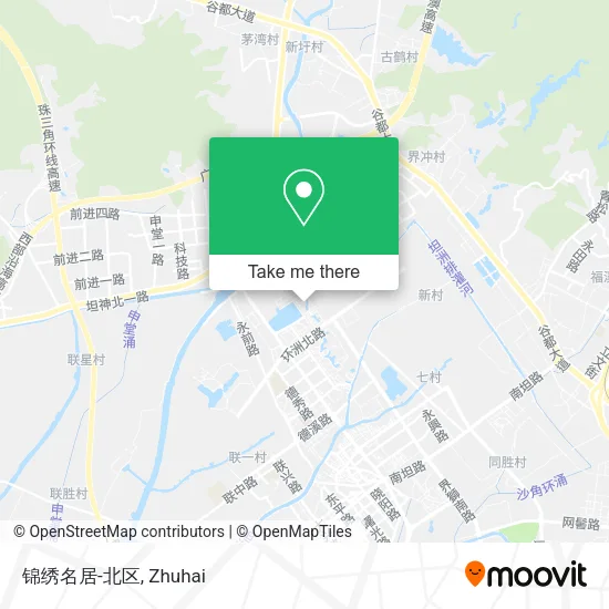 锦绣名居-北区 map