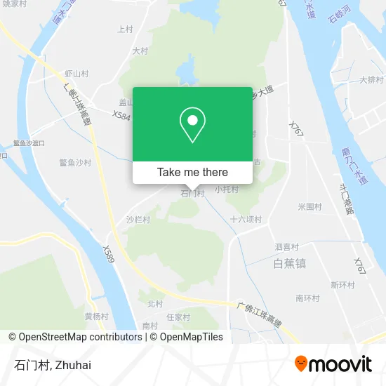 石门村 map