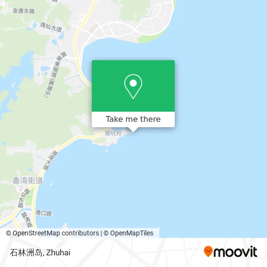 石林洲岛 map