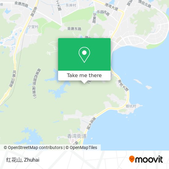 红花山 map