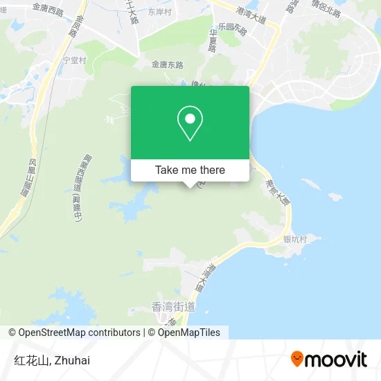 红花山 map