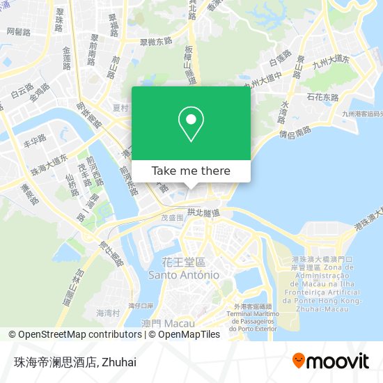 珠海帝澜思酒店 map