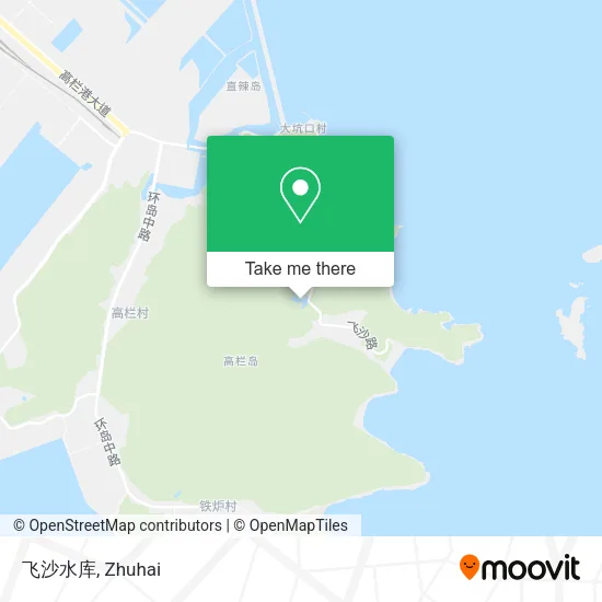 飞沙水库 map