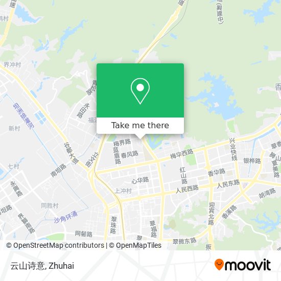 云山诗意 map