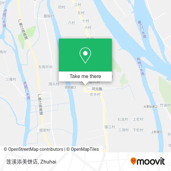 莲溪添美饼店 map