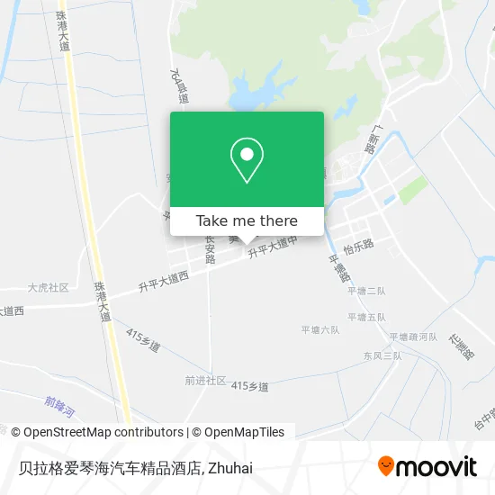 贝拉格爱琴海汽车精品酒店 map