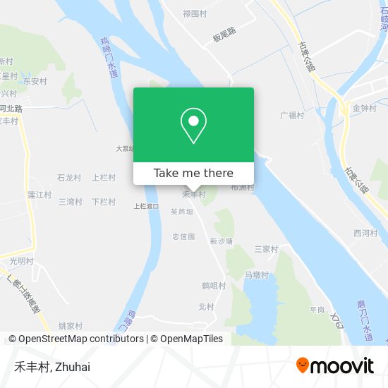 禾丰村 map