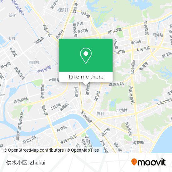 供水小区 map