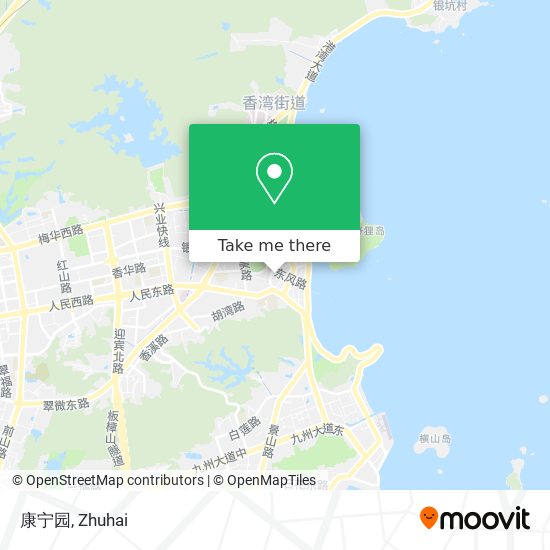 康宁园 map