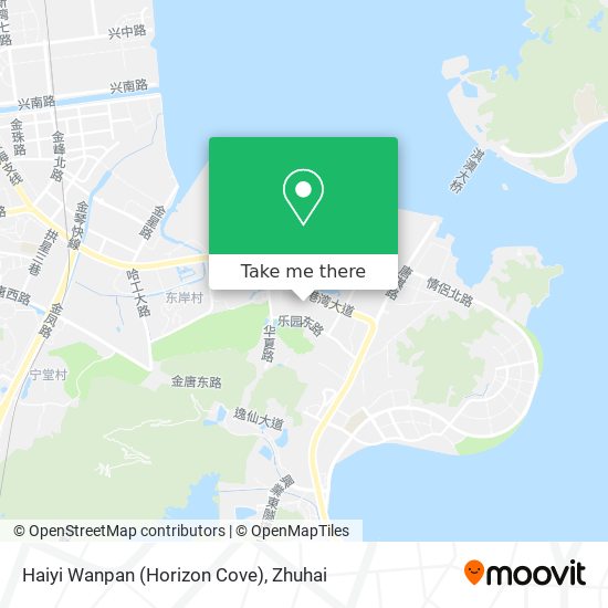 Haiyi Wanpan (Horizon Cove) map