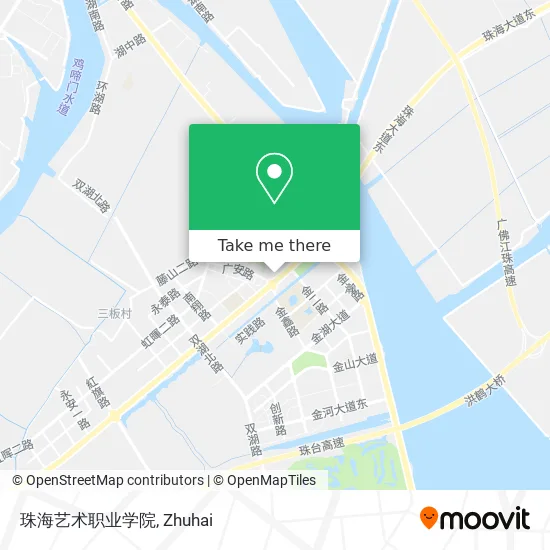 珠海艺术职业学院 map