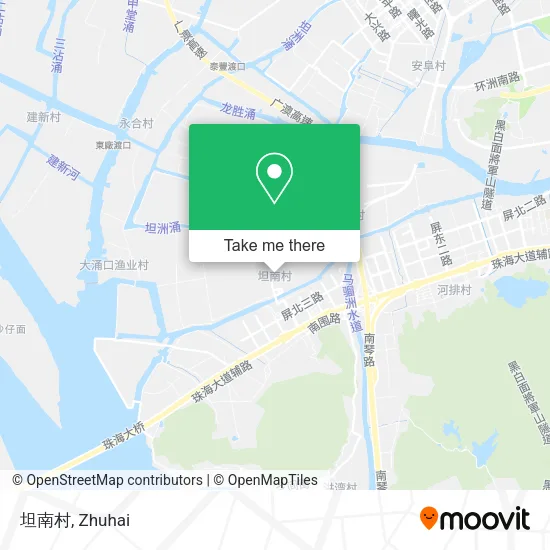 坦南村 map
