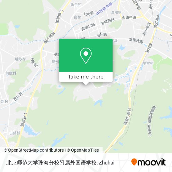 北京师范大学珠海分校附属外国语学校 map
