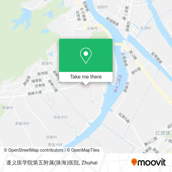 遵义医学院第五附属(珠海)医院 map