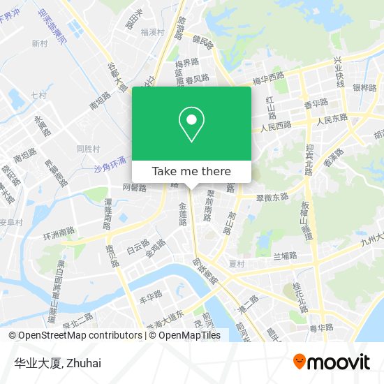华业大厦 map