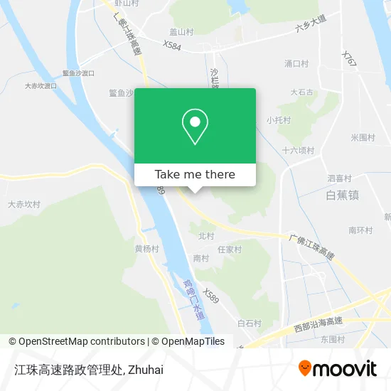 江珠高速路政管理处 map