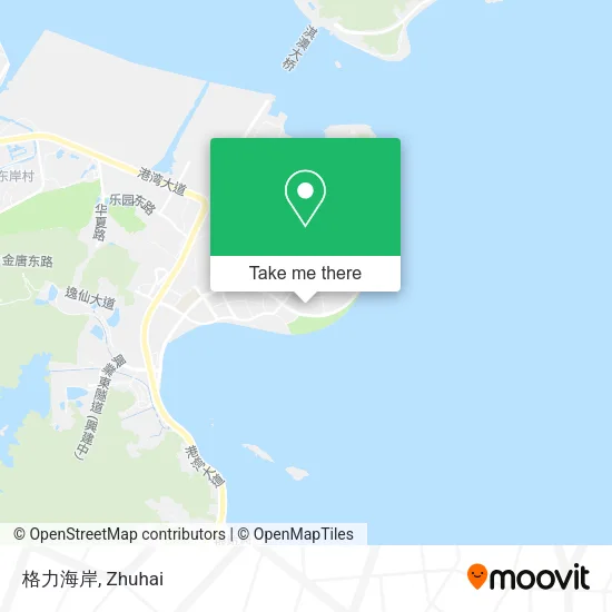 格力海岸 map