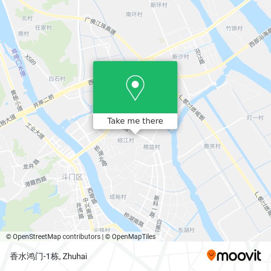香水鸿门-1栋 map