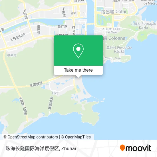珠海长隆国际海洋度假区 map