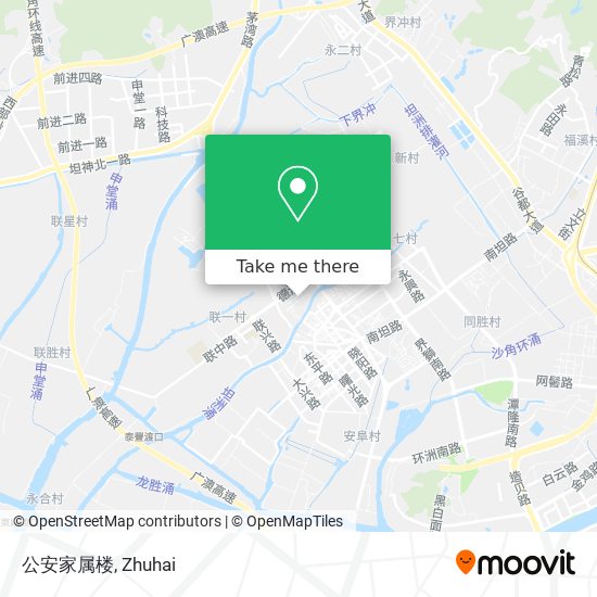 公安家属楼 map