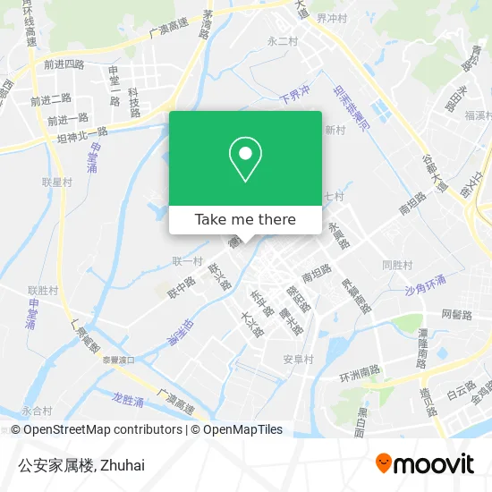 公安家属楼 map