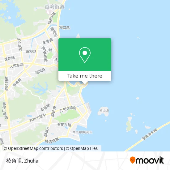 棱角咀 map