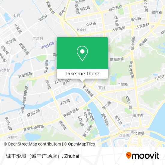诚丰影城（诚丰广场店） map