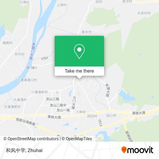 和风中学 map