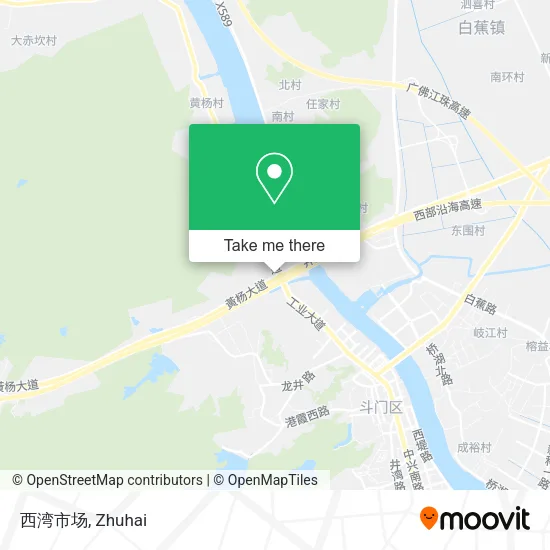 西湾市场 map