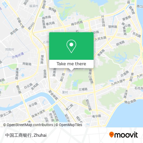 中国工商银行 map