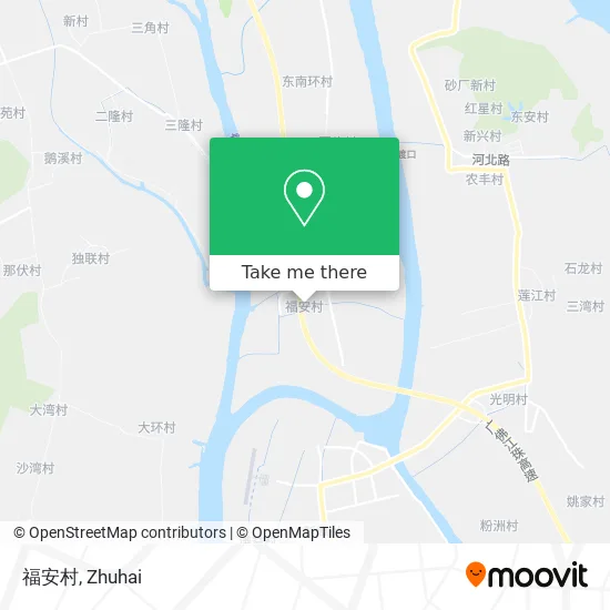 福安村 map