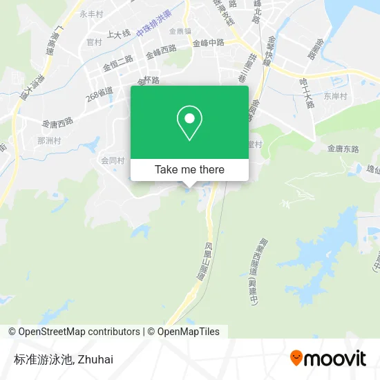 标准游泳池 map