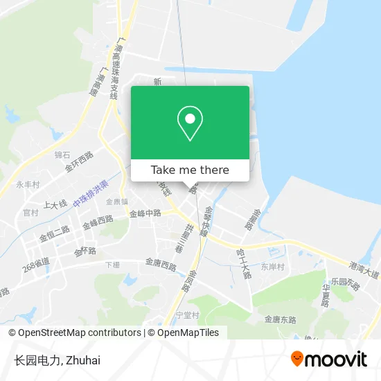 长园电力 map