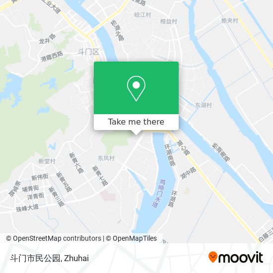 斗门市民公园 map