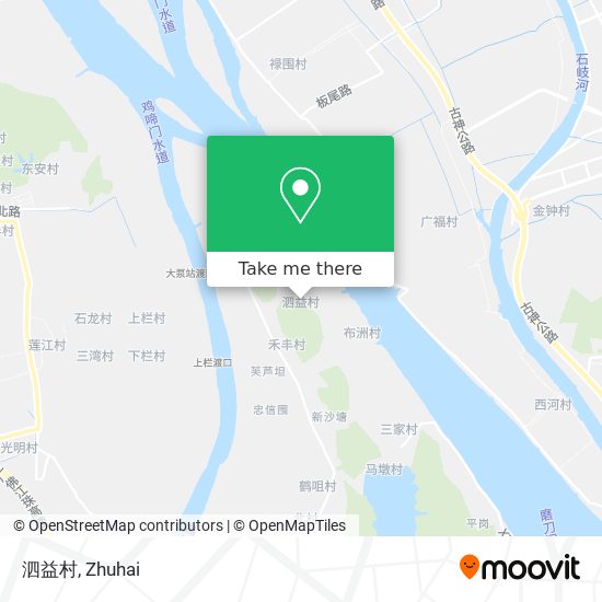 泗益村 map