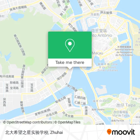 北大希望之星实验学校 map