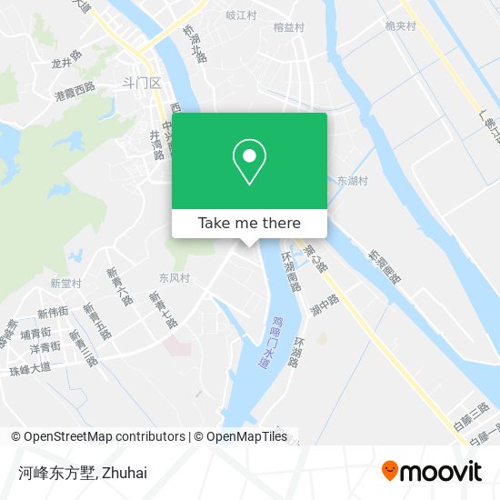 河峰东方墅 map