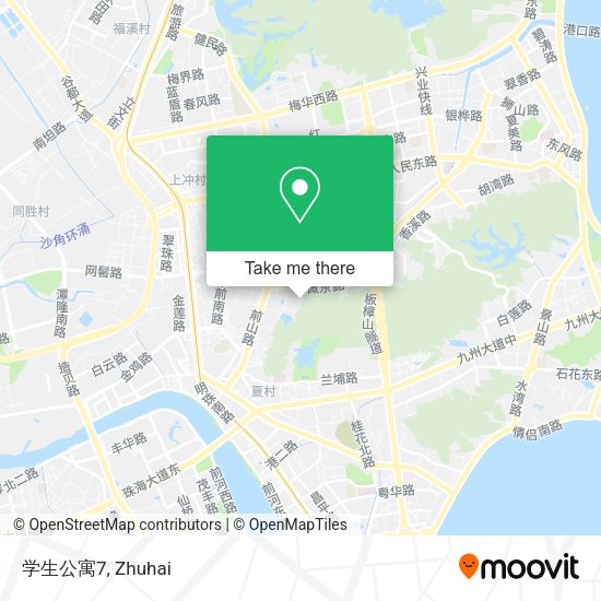学生公寓7 map