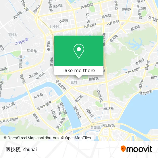 医技楼 map