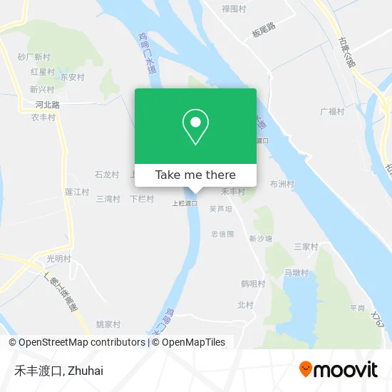 禾丰渡口 map