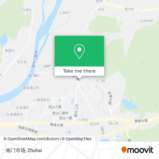 南门市场 map