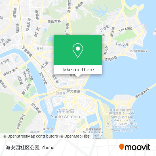 海安园社区公园 map