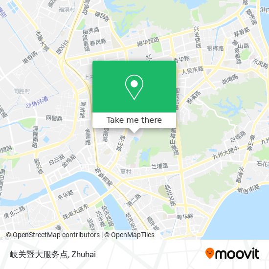 岐关暨大服务点 map