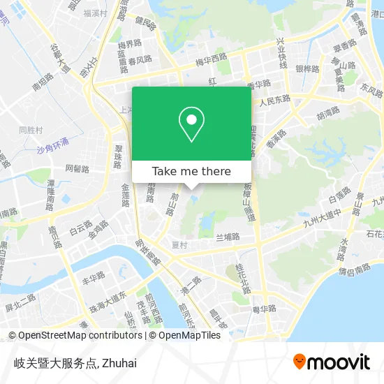 岐关暨大服务点 map