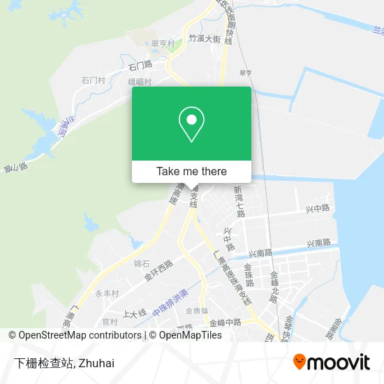 下栅检查站 map